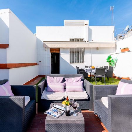 Luminoso Ático con Terraza, Calle Antonia Diaz Sevilla Exterior foto